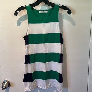Bailey 44 colorblock stripe tank top. Great fit!